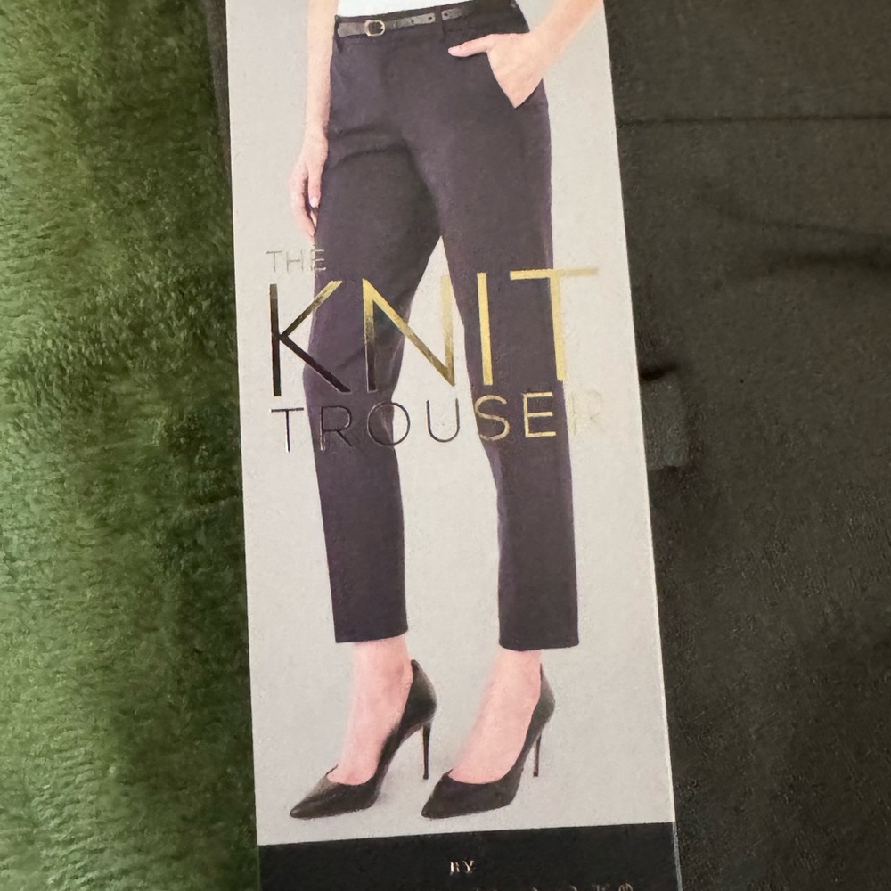 Liverpool Los Angeles Kelsey Knit ‘Olive Branch’ Trousers - Picture 6 of 8